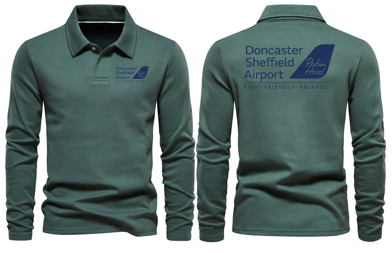 SHEFFIELD AIRPORT LONG SLEEVE  POLO