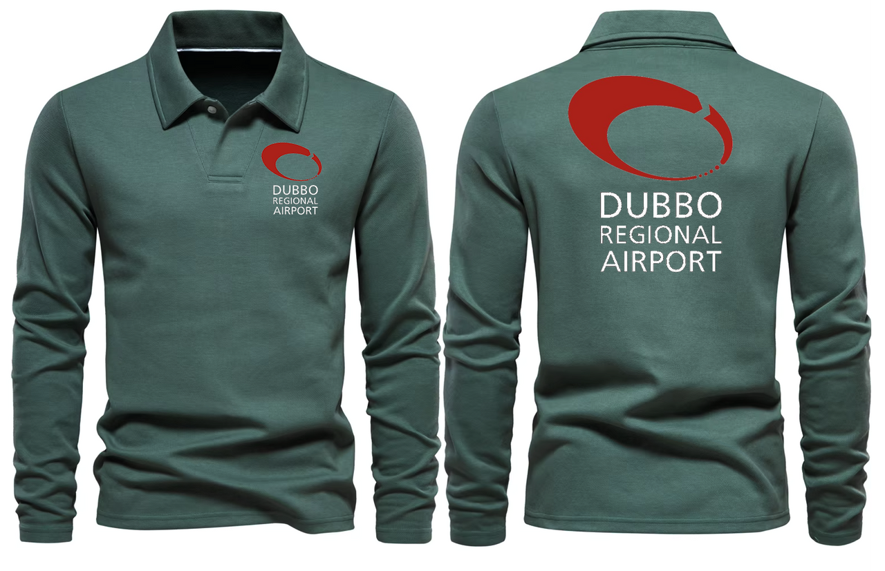 DUBBO AIRPORT LONG SLEEVE  POLO