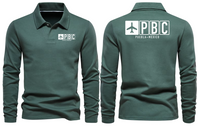 Thumbnail for PBC AIRPORT LONG SLEEVE POLO