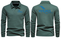 Thumbnail for HERMES AIRPORT LONG SLEEVE  POLO