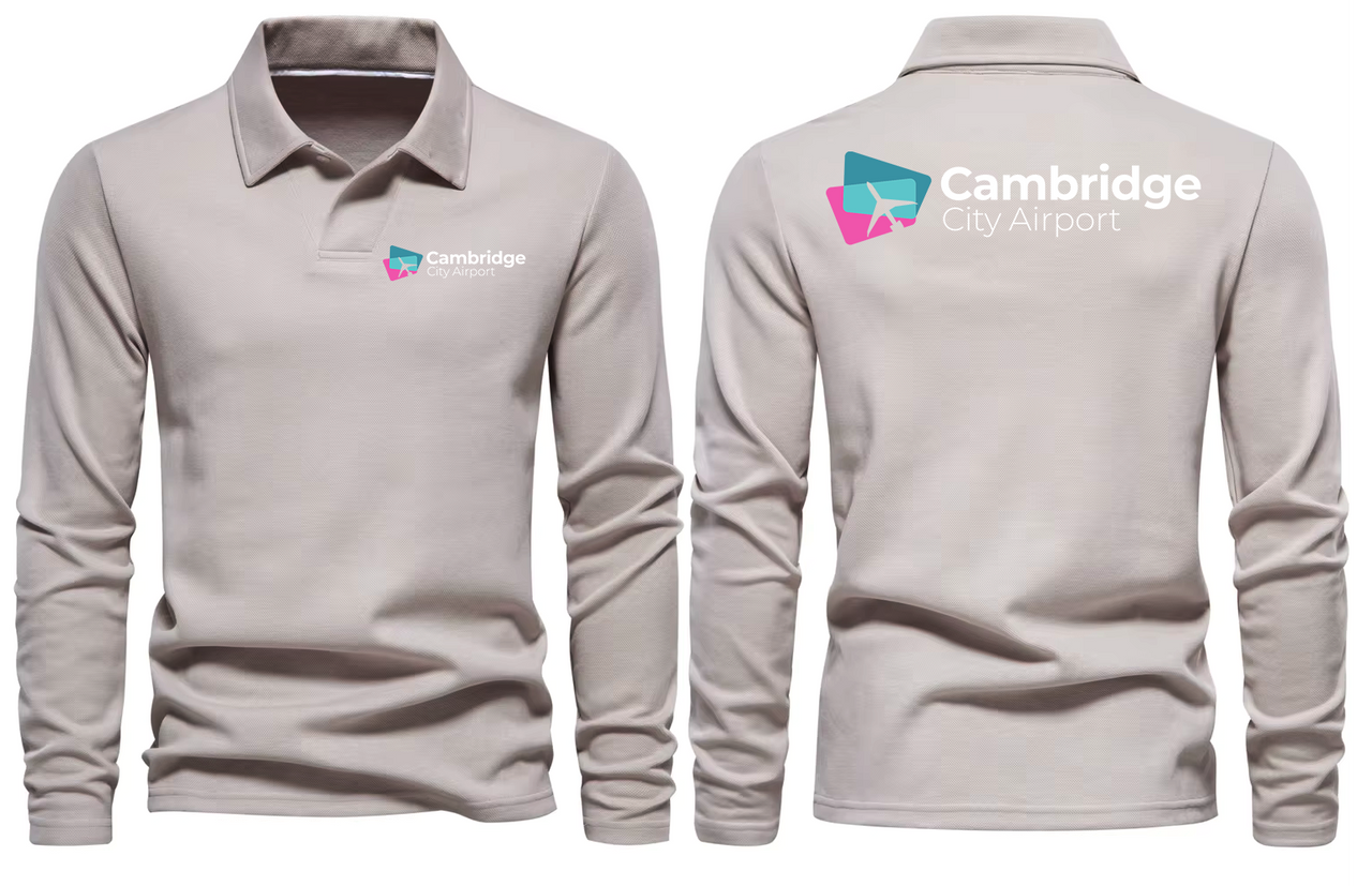 CAMBRIDGE AIRPORT LONG SLEEVE  POLO