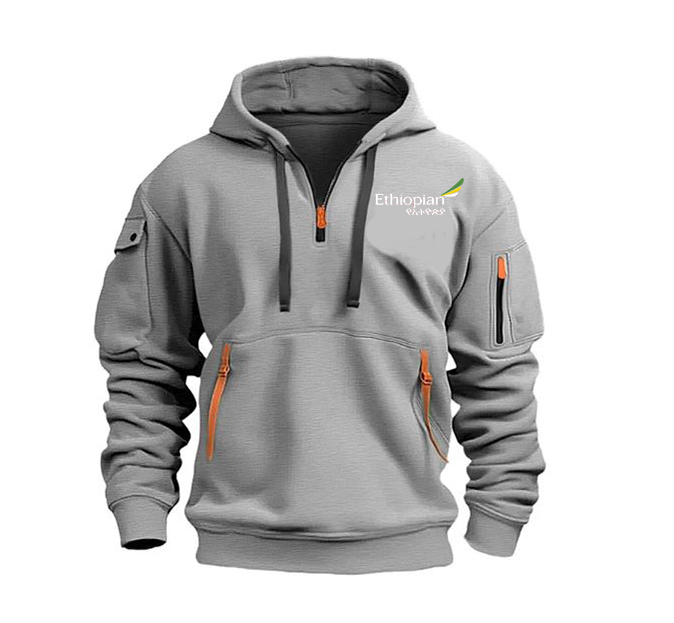 ETHAIPON AIRLINE HOODED JACKET PULLOVER