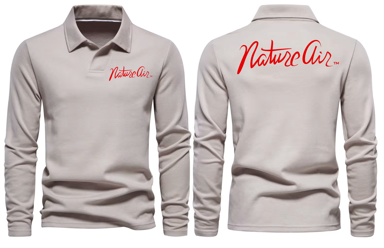 NATURE AIR LONG SLEEVE  POLO