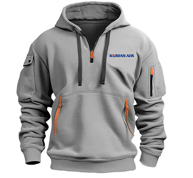 KOREAN AIRWAYS AIRLINE HOODED JACKET PULLOVER