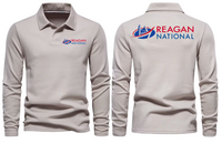 Thumbnail for REAGAN AIRPORT LONG SLEEVE  POLO