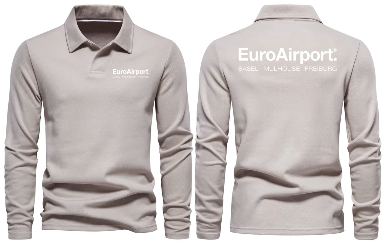 EURO AIRPORT LONG SLEEVE  POLO