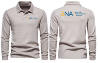 Thumbnail for BNA AIRPORT LONG SLEEVE  POLO