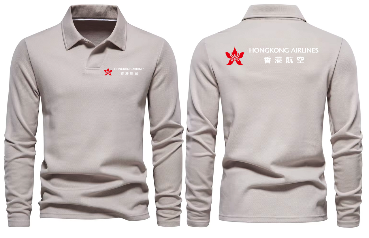 HONGKONG AIRLINES LONG SLEEVE  POLO