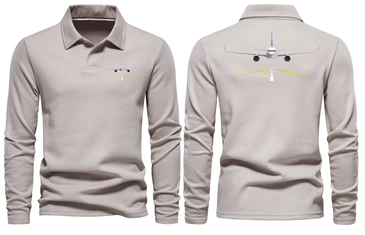 AIRBUS A320 LONG SLEEVE  POLO