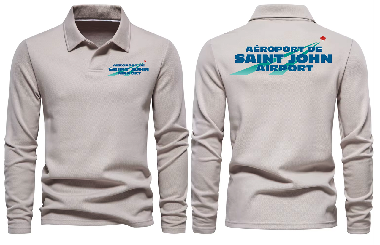 SAINT JOHAN AIRPORT LONG SLEEVE  POLO