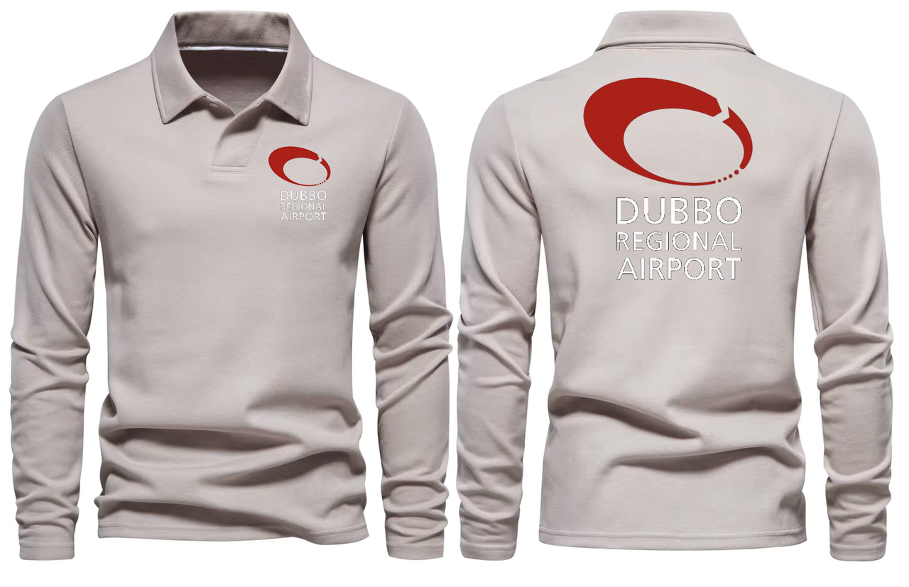 DUBBO AIRPORT LONG SLEEVE  POLO