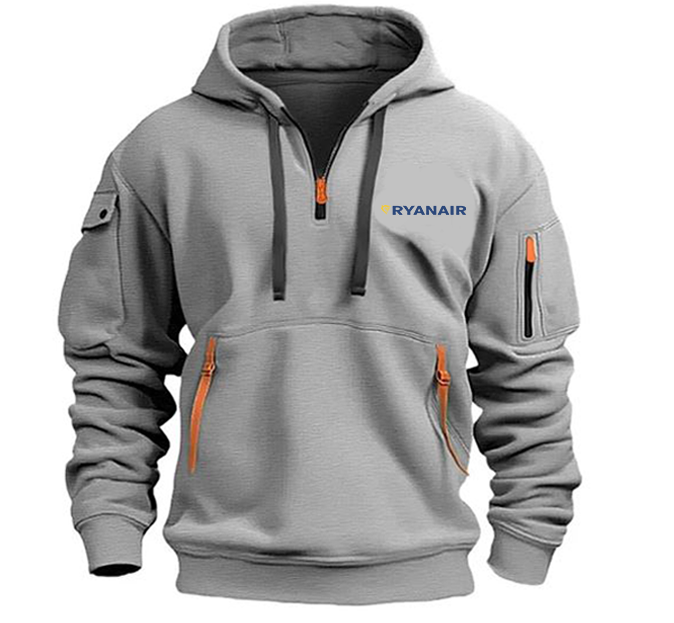 RYAN AIRWAYS HOODED JACKET PULLOVER