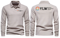 Thumbnail for YLW AIRPORT LONG SLEEVE  POLO