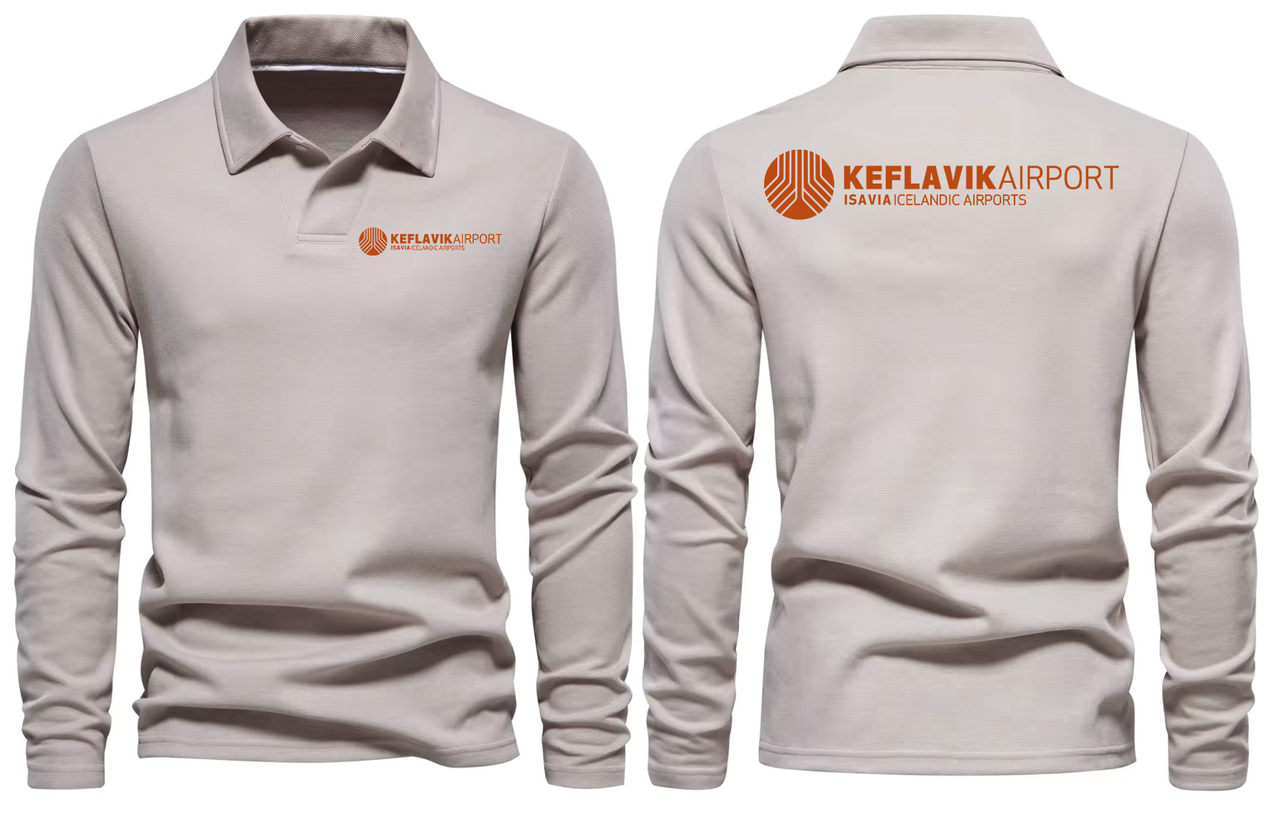 KEFLAVIK AIRPORT LONG SLEEVE  POLO