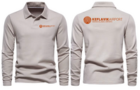 Thumbnail for KEFLAVIK AIRPORT LONG SLEEVE  POLO