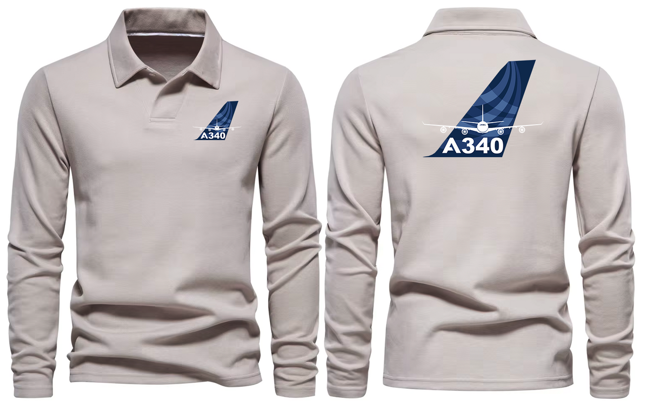 AIRBUS  A320 LONG SLEEVE  POLO