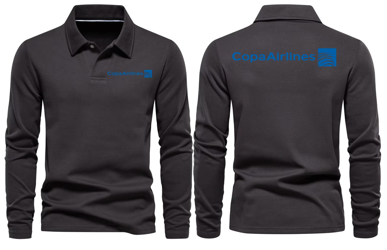 COPA AIRLINES LONG SLEEVE  POLO 2