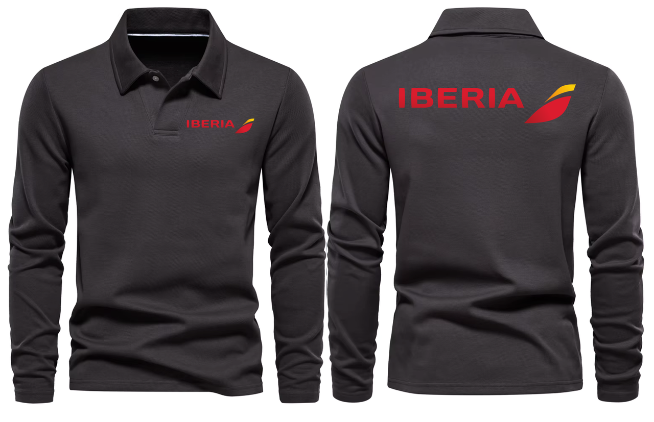 IBERIA  LONG SLEEVE  POLO