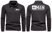 Thumbnail for MAN AIRPORT LONG SLEEVE POLO