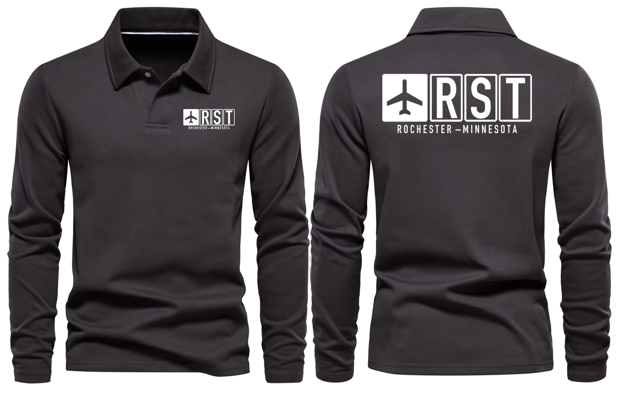 RST AIRPORT LONG SLEEVE POLO