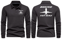 Thumbnail for BOEING 737 MAX LONG SLEEVE  POLO