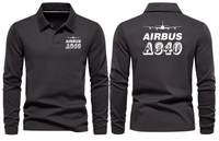Thumbnail for AIRBUS A340 LONG SLEEVE  POLO