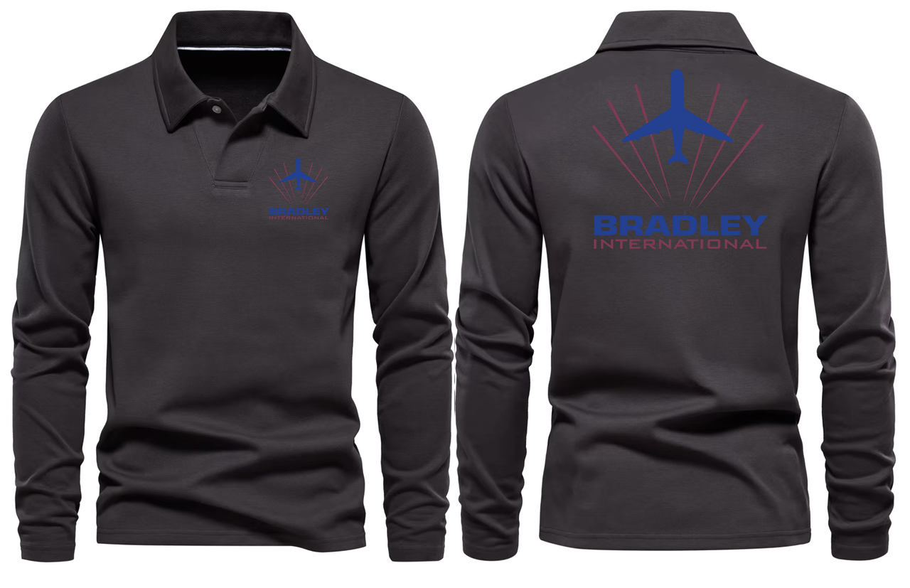 BRADLEY AIRPORT LONG SLEEVE  POLO