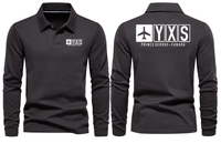 Thumbnail for YXS AIRPORT LONG SLEEVE POLO