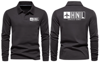 Thumbnail for HNL AIRPORT LONG SLEEVE POLO