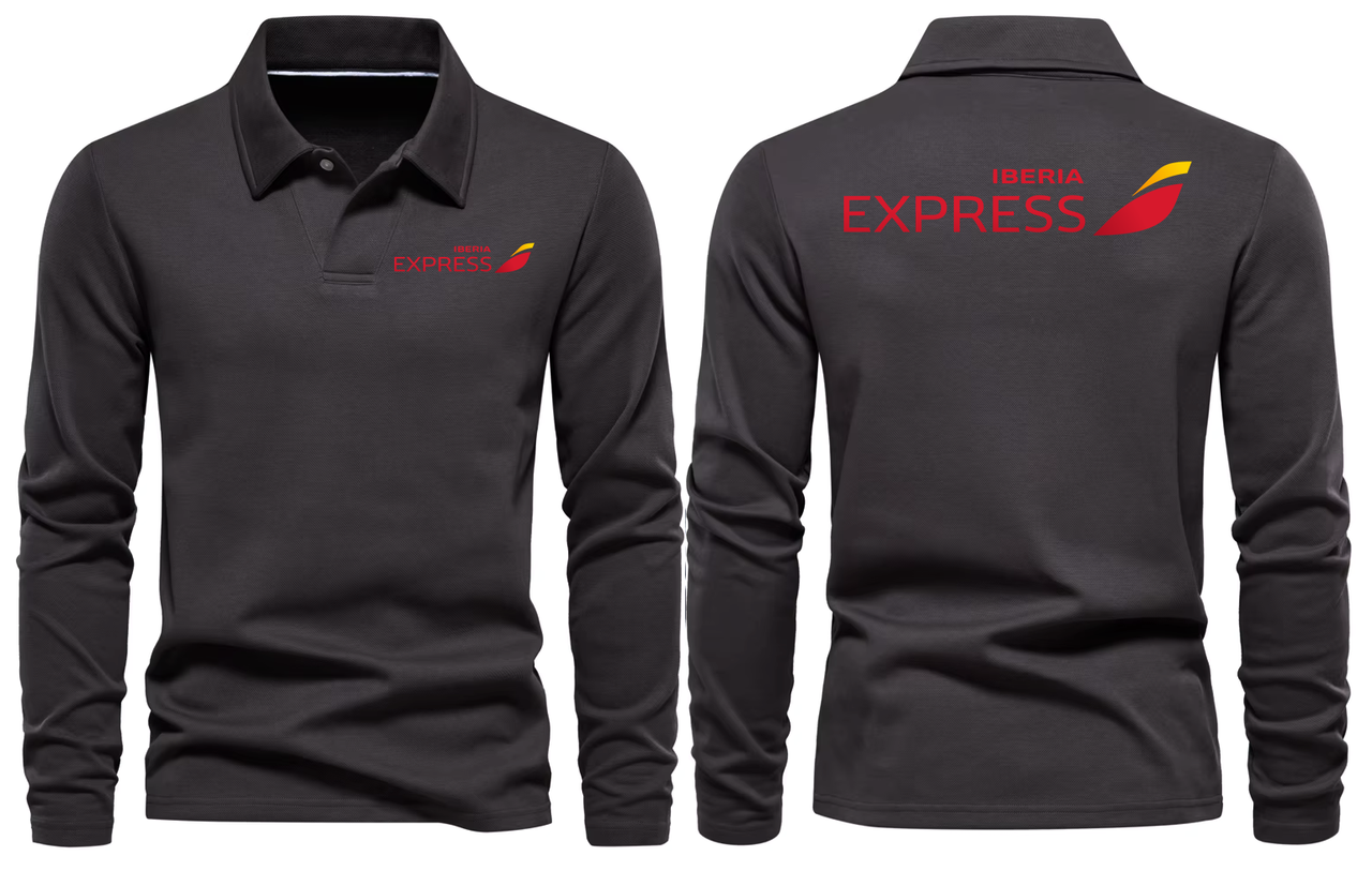 IBERIA EXPRESS LONG SLEEVE  POLO