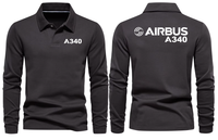 Thumbnail for AIRBUS A340 LONG SLEEVE  POLO