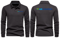 Thumbnail for AIR CARAUBEES LONG SLEEVE  POLO