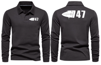 Thumbnail for BOEING 747  LONG SLEEVE  POLO