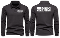 Thumbnail for TUL AIRPORT LONG SLEEVE POLO