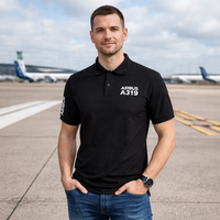 Thumbnail for AIRBUS A319 POLO T-SHIRT