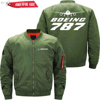 Thumbnail for Boeing 787 Ma-1 Bomber Jacket Flight Jacket Aviator Jacket THE AV8R