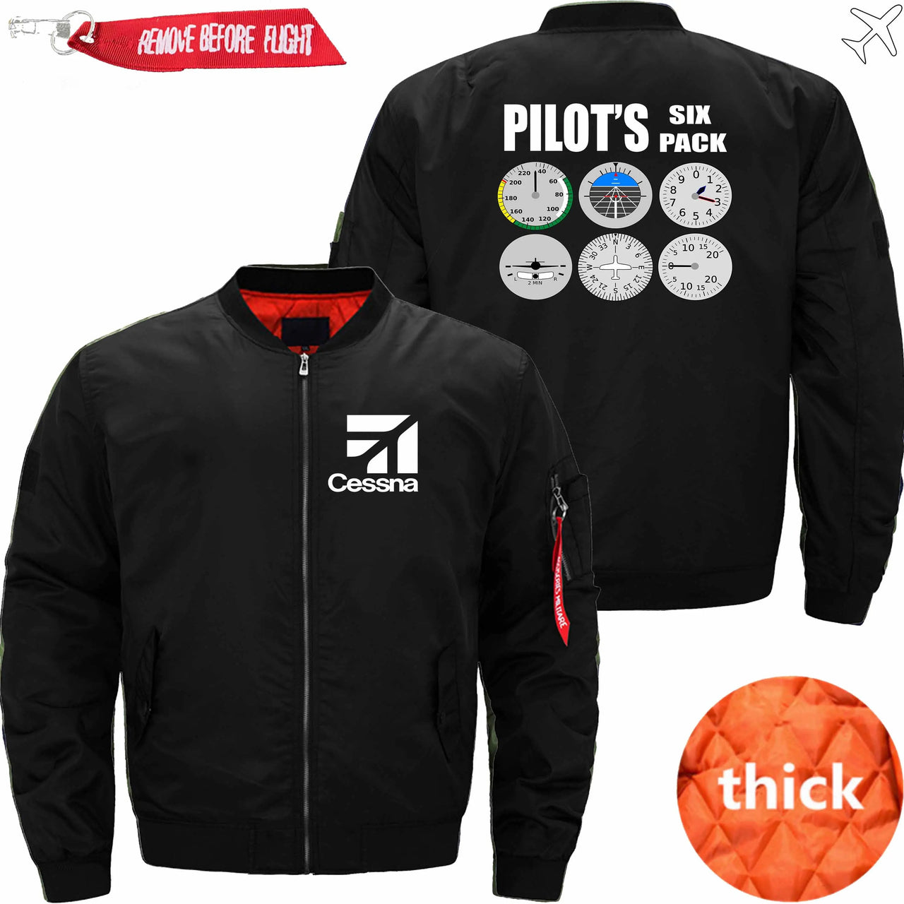 CESSNA PILOT'S SIX-PACK - JACKET THE AV8R