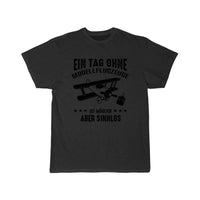 Thumbnail for A DAY WITHOUT MODEL AIRPLANES T - SHIRT - PILOTSX