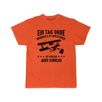 Thumbnail for A DAY WITHOUT MODEL AIRPLANES T - SHIRT - PILOTSX