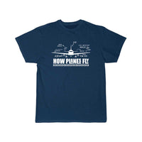 Thumbnail for How Planes Fly Funny Aerospace Engineer T-SHIRT THE AV8R