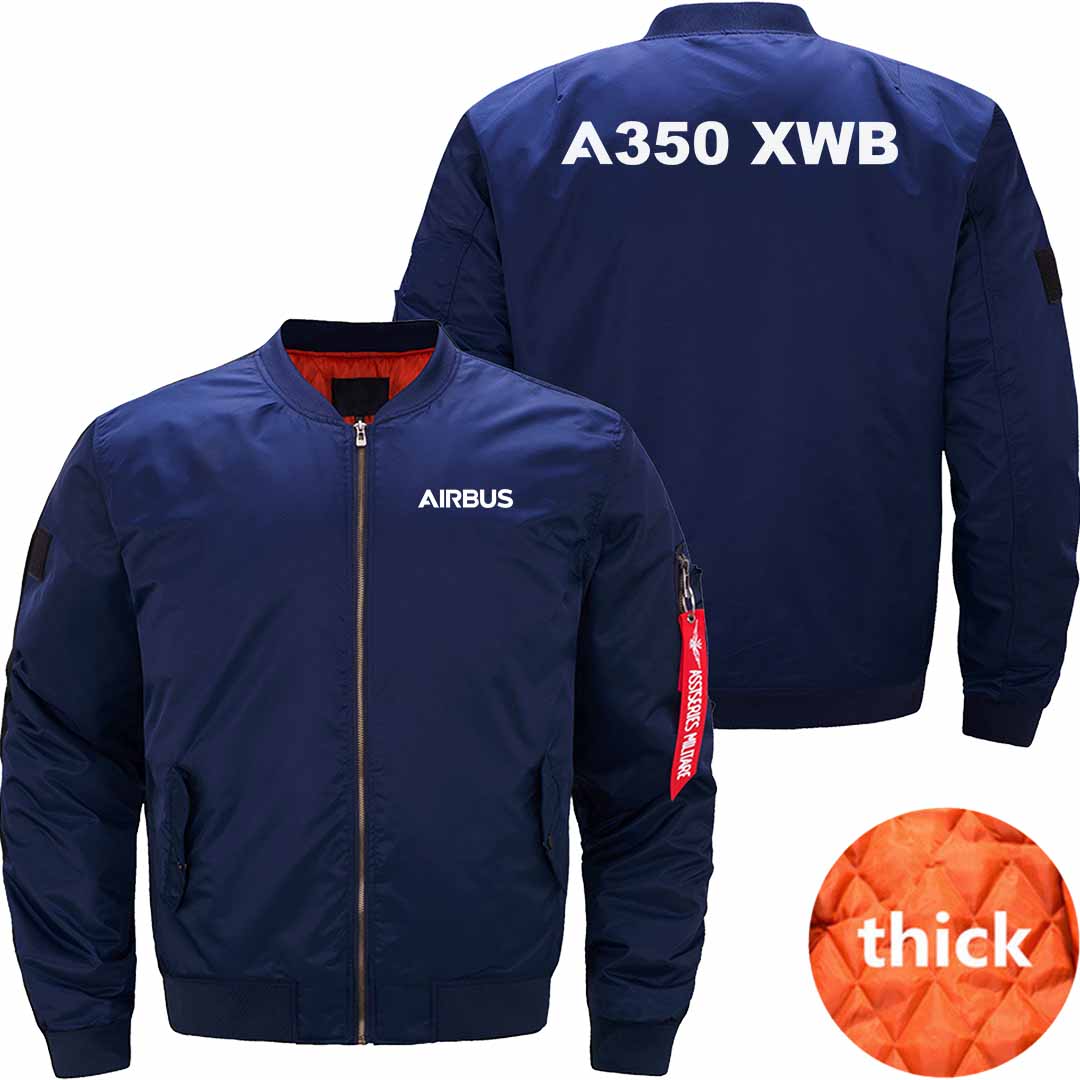 AIRBUS A350 XWB Ma-1 Bomber Jacket Flight Jacket Aviator Jacket THE AV8R
