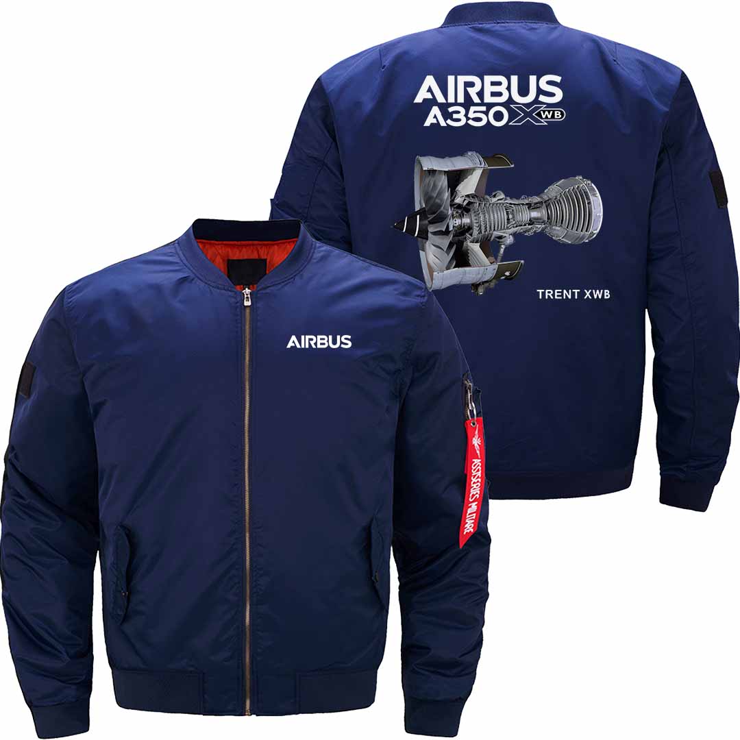 AIRBUS A350 XWB Ma-1 Bomber Jacket Flight Jacket Aviator Jacket THE AV8R