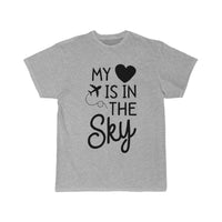 Thumbnail for Flight Attendant Shirt For Women Mom My Heart Is T-SHIRT THE AV8R