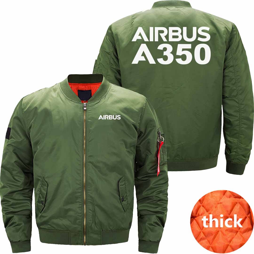 AIRBUS A350 Ma-1 Bomber Jacket Flight Jacket Aviator Jacket THE AV8R