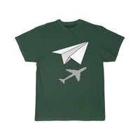 Thumbnail for AERONAUTICAL ENGINEER PAPER AIRPLANE T - SHIRT - PILOTSX