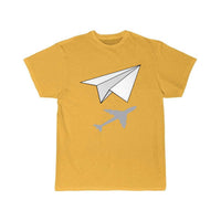 Thumbnail for AERONAUTICAL ENGINEER PAPER AIRPLANE T - SHIRT - PILOTSX