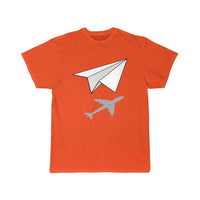 Thumbnail for AERONAUTICAL ENGINEER PAPER AIRPLANE T - SHIRT - PILOTSX