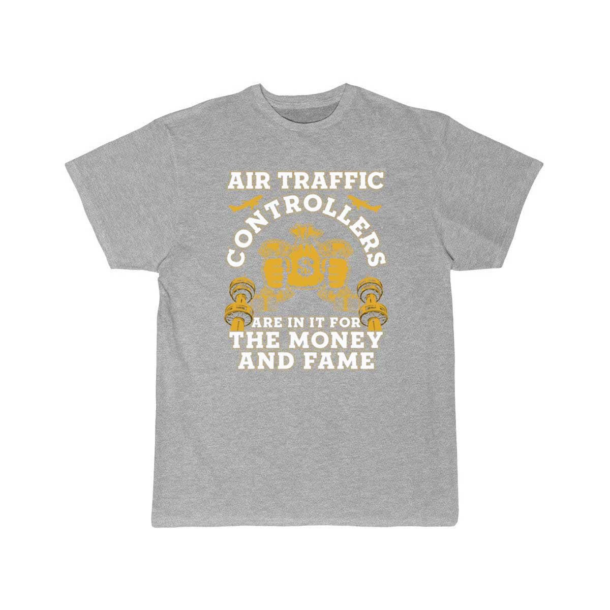 AIR TRAFFIC CONTROLLER MONEY ATC FLIGHT CONTROL T - SHIRT - PILOTSX