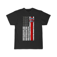 Thumbnail for AIR TRAFFIC CONTROLLER US FLAG ATC FLIGHT T - SHIRT - PILOTSX