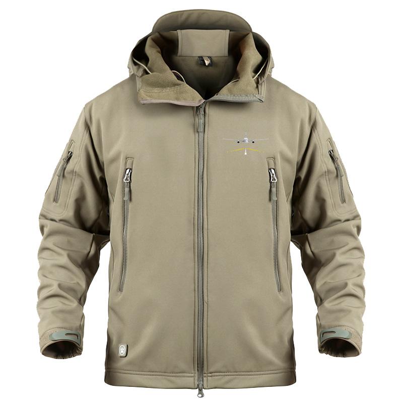 AIRBUS A330 RUNWAY DESIGNED MILITARY FLEECE THE AV8R